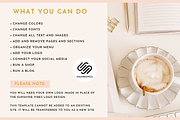 Squarespace Template Sunshine Vibes, a Squarespace Template by Design Pixie (Thumbnail 6 of 8)