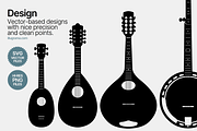Guitar & Bass - Modern Graphics, an Object Illustration by illugrama (Thumbnail 3 of 24)