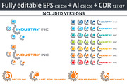 Industry Logo Template, a Branding & Logo Template by Designoo (Thumbnail 6 of 6)