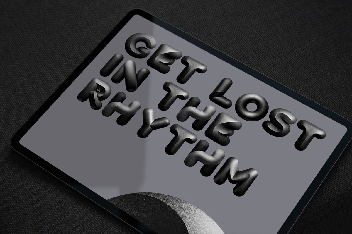 Darkside Font, a Sans Serif Font by Handmadefont (Photo 3 of 13)