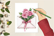 Love Notes Doodles, an Illustration by Design Market (Thumbnail 5 of 5)