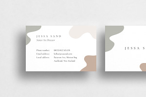 Sand Business Card