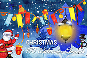 My wonderful winter holidays., a Background Graphic by Anna Art (Thumbnail 1 of 10)