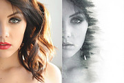 Double Exposure Photoshop Action, an Action Add-On by Viktor (Thumbnail 4 of 6)