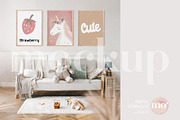 Kids Room Mockup Set of 3 Frames, a Product Mockup by MoMockups (Thumbnail 3 of 5)