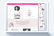 Lee Plowman WordPress Theme, a WordPress Template by Cubex Design (Thumbnail 1 of 13)