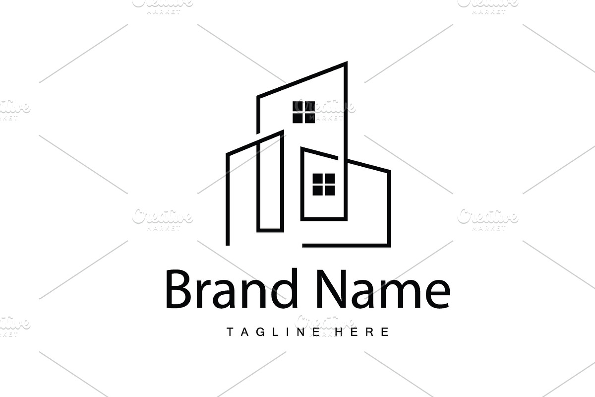Modern City Building Logo Design, a Branding & Logo Template by Maylianaw28