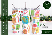 Teacher tumbler sublimation design, an Object Graphic by AnastasiaWatercolor (Thumbnail 3 of 5)