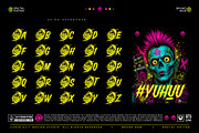 Brutal Rioter Typeface, a Script Font by alit design (Thumbnail 11 of 20)