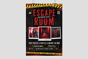 Escape Room Flyer Template, a Flyer Template by BrandPacks (Thumbnail 3 of 5)