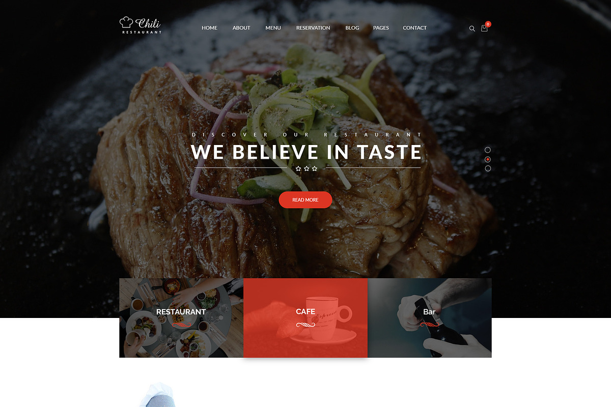 Chili - Restaurant WordPress Theme, a WordPress Template by DigitalCenturySF