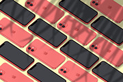 3D iPhone Presentation Mock-Up Bun 3, an iPhone Mockup by Graphicsworld125 (Thumbnail 9 of 15)