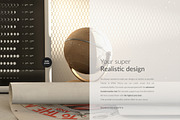 Artwork / Frames on Scenes Mock-ups, a Household Mockup by BlackMocca (Thumbnail 12 of 18)