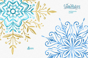 Snowflakes. Winter Collection