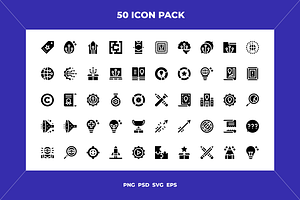 Innovation icons, an Outline Icon by Wencory