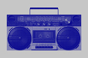 Retro Tech - 21 Technology Halftones, an Object Graphic by Offset (Thumbnail 6 of 11)