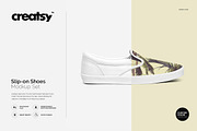 Slip-on Shoes Mockup Set, a Product Mockup by Creatsy (Thumbnail 1 of 9)