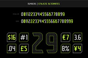 Triton Pro: Sports Font Family, a Sans Serif Font by ANDR35 (Thumbnail 8 of 12)