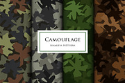 Camouflage seamless patterns set, a Pattern Graphic by ArchonDigitalShop (Thumbnail 4 of 8)
