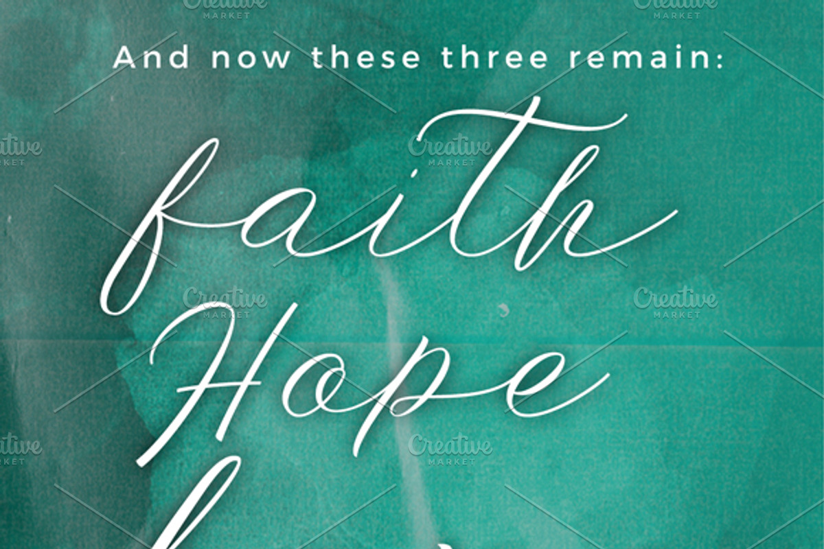 Christian Social Media Graphic Pack1, a Templates & Theme by Kreativity13 (Photo 3 of 3)