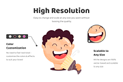 Animated Barber Shop Stickers, an Emoji Icon by Vectors Market (Thumbnail 3 of 7)