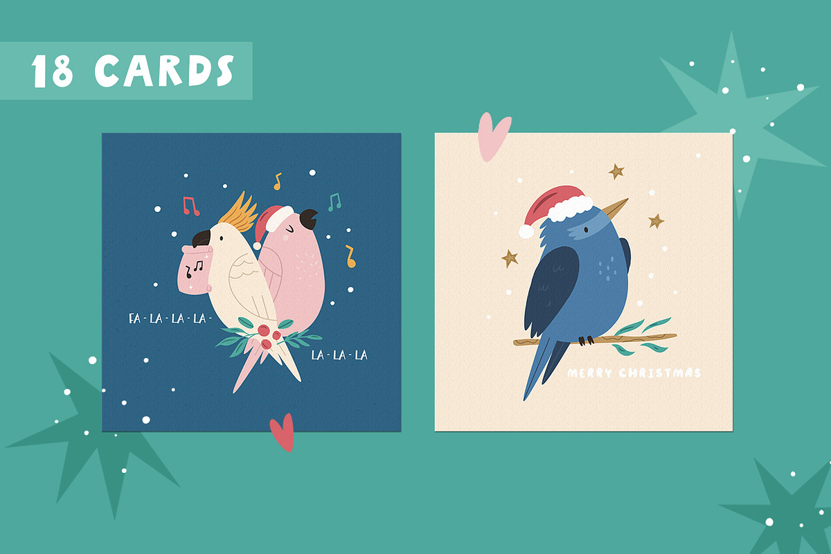 Australian Christmas Greeting Set, an Animal Illustration by danceyourlife (Photo 6 of 12)