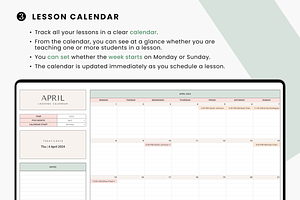 Tutor Planner & Lesson Organizer