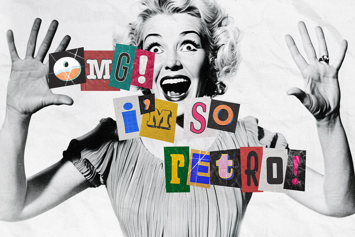 Ransom Note Letters Collection, an Object Graphic by pixelbuddha.net (Photo 9 of 14)