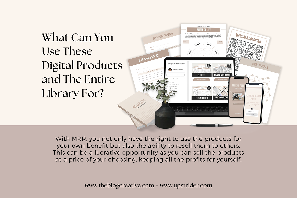 The Digital Products Library MMR, a Social Media Template by The Blog Creative (Photo 2 of 10)