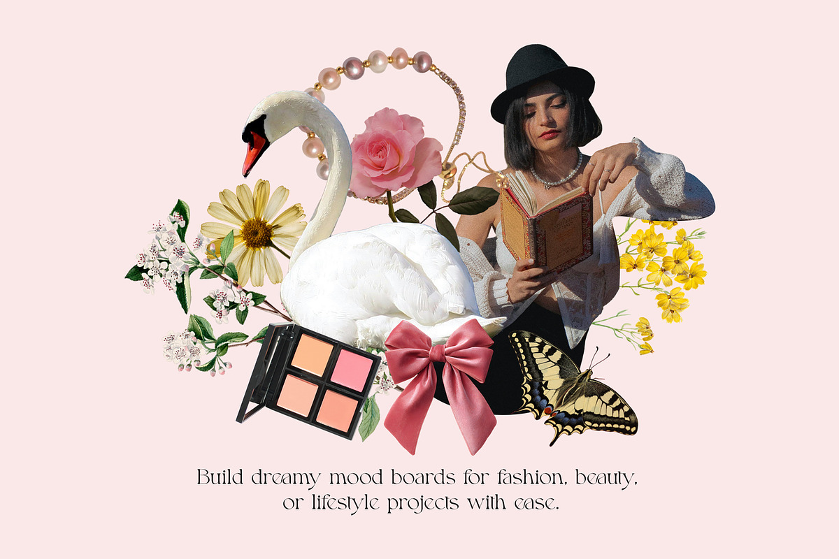Sweetheart Scrapbook Girly Collage, an Object Graphic by SunnyAfternoons (Photo 8 of 10)
