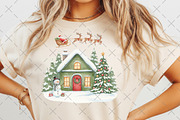 Christmas House PNG, an Illustration by Craft Nest (Thumbnail 6 of 6)