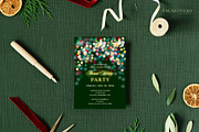Annual Holiday Party Invitation, an Invitation Template by Encre Studio (Thumbnail 4 of 4)