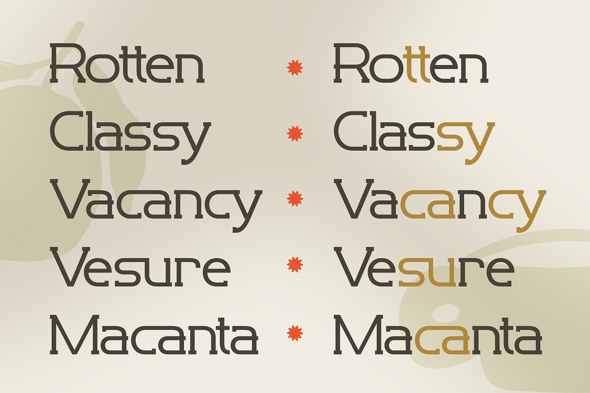 Revaston - Classic Slab Serif Font, a Slab Serif Font by Flawless And Co (Photo 5 of 10)
