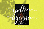 Monika Calligraphy Font, a Script Font by Cut Story (Thumbnail 3 of 11)