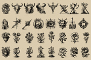 Middle Ages Medieval illustrations, a Decorative Illustration by Nocturnal Wolf (Thumbnail 15 of 17)