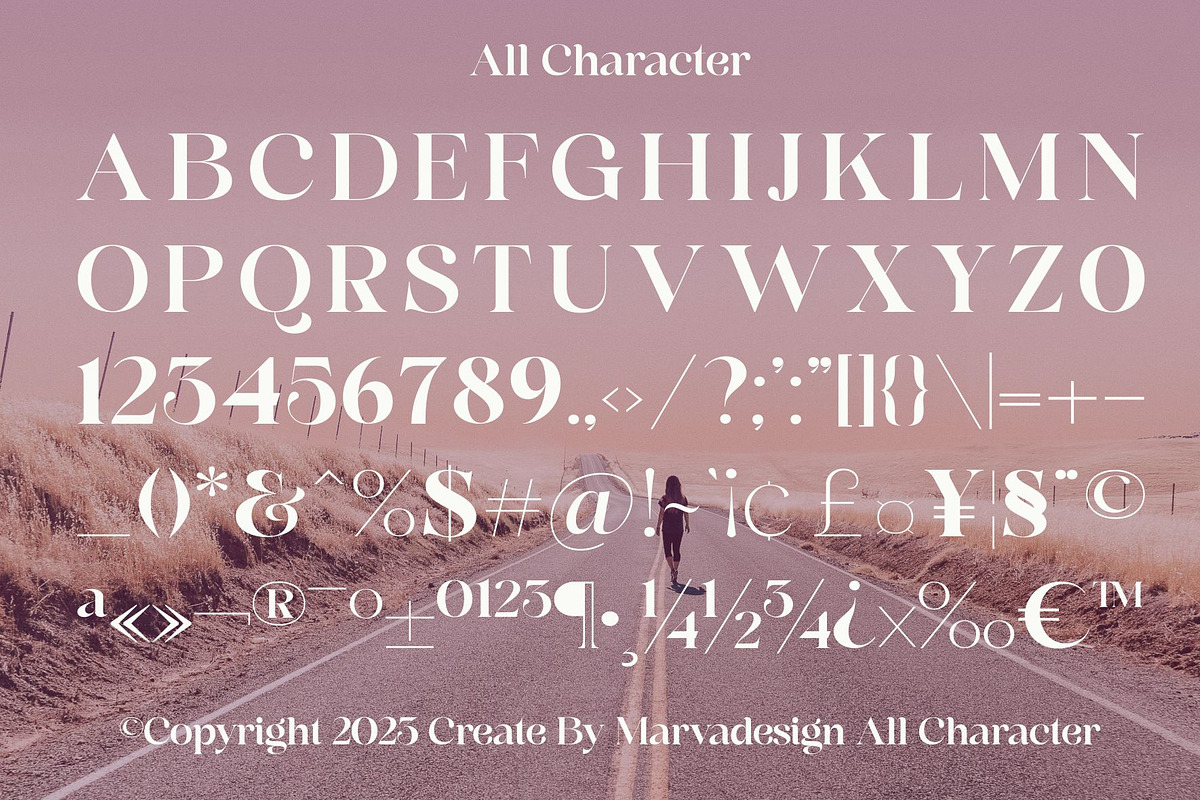 Valoer - A Modern Serif Font, a Serif Font by Marvadesign (Photo 5 of 8)