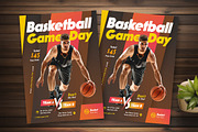 Basketball Game Day Flyer Template, a Flyer Template by Boostock (Thumbnail 6 of 6)