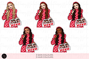 Valentine Clipart bundle png, a Person Illustration by Parinaz Wadia Design (Thumbnail 3 of 10)