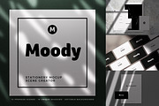 Moody Stationery Mockups, a Print Template by AndrewPixel (Thumbnail 1 of 8)