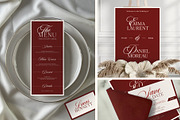 The Red Wedding Invitation Templates, an Invitation Template by Garden in frame (Thumbnail 7 of 8)