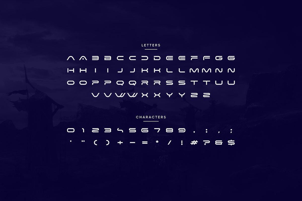 Croparo - Futuristic Techno Typeface, a Sans Serif Font by Letterna (Photo 3 of 4)