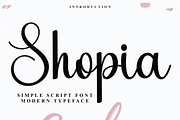 Shopia, a Handwritten Font by InermediaSTUDIO (Thumbnail 1 of 7)