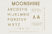 Moonshine Font | Classic Sans Serif, a Sans Serif Font by Josh O. (Thumbnail 5 of 5)