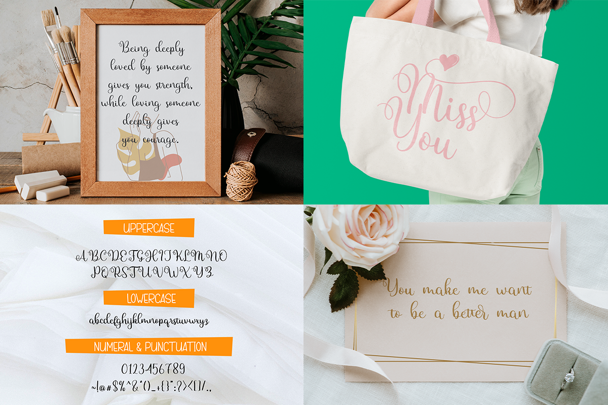 End Year Font Bundle, a Script Font by BearyType Studio (Photo 5 of 11)