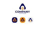 Letter A audio and sound logo, a Branding & Logo Template by bilalanwal (Thumbnail 1 of 3)
