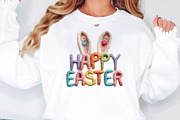 Latch Faux Yarn Happy Easter Day Bun, an Illustration by Designworld (Thumbnail 4 of 7)