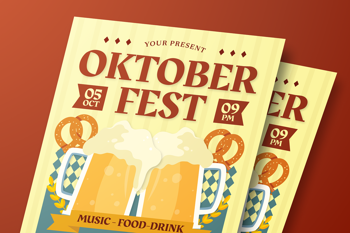 October Fest Flyer Set, a Flyer Template by Annora Studio (Photo 4 of 6)