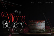 Viona Niosa, a Serif Font by Bramcreative (Thumbnail 3 of 10)