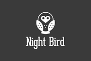 Night bird logo, a Branding & Logo Template by Mir store (Thumbnail 3 of 4)