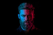 Text Portrait Photoshop Effect FX v1, a Brushes & More by INTENTFX (Thumbnail 10 of 10)